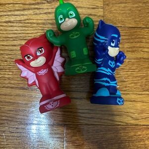 PJ Masks Action Figures Set - Red, Green, Blue